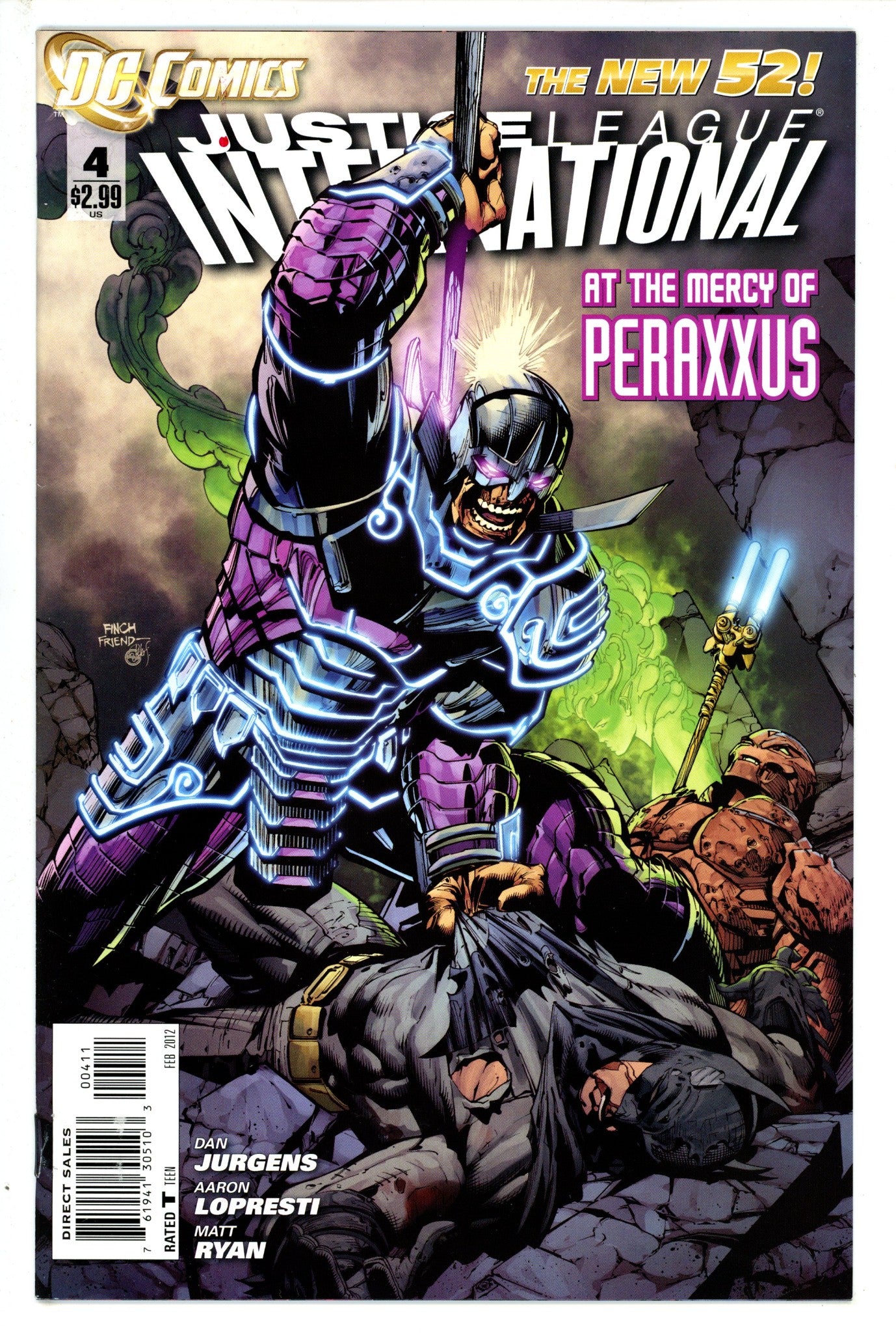 Justice League International 4 (2012)