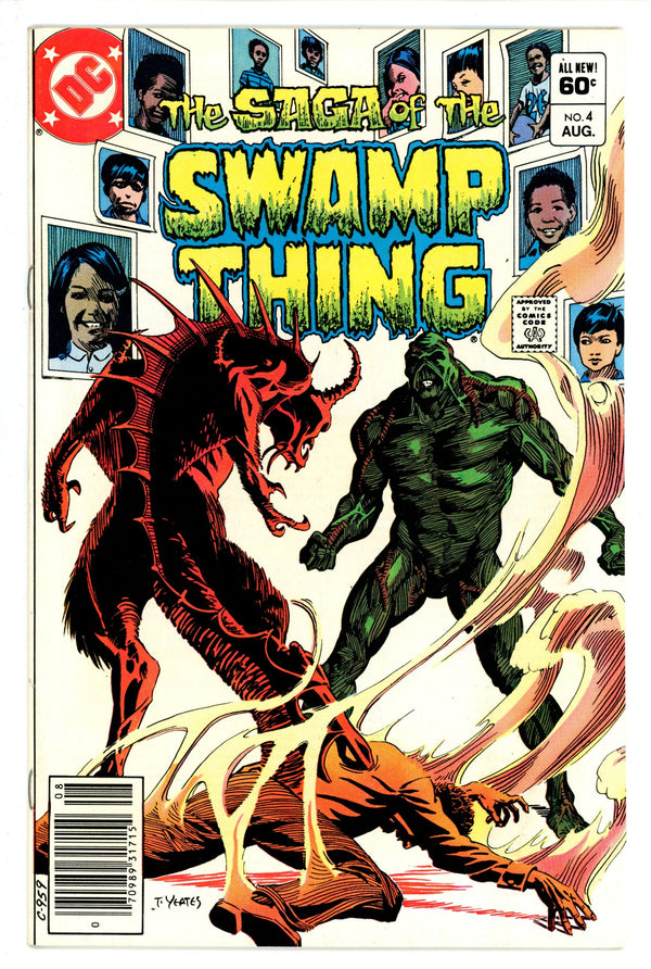 The Saga of Swamp Thing 4 Newsstand (1982)