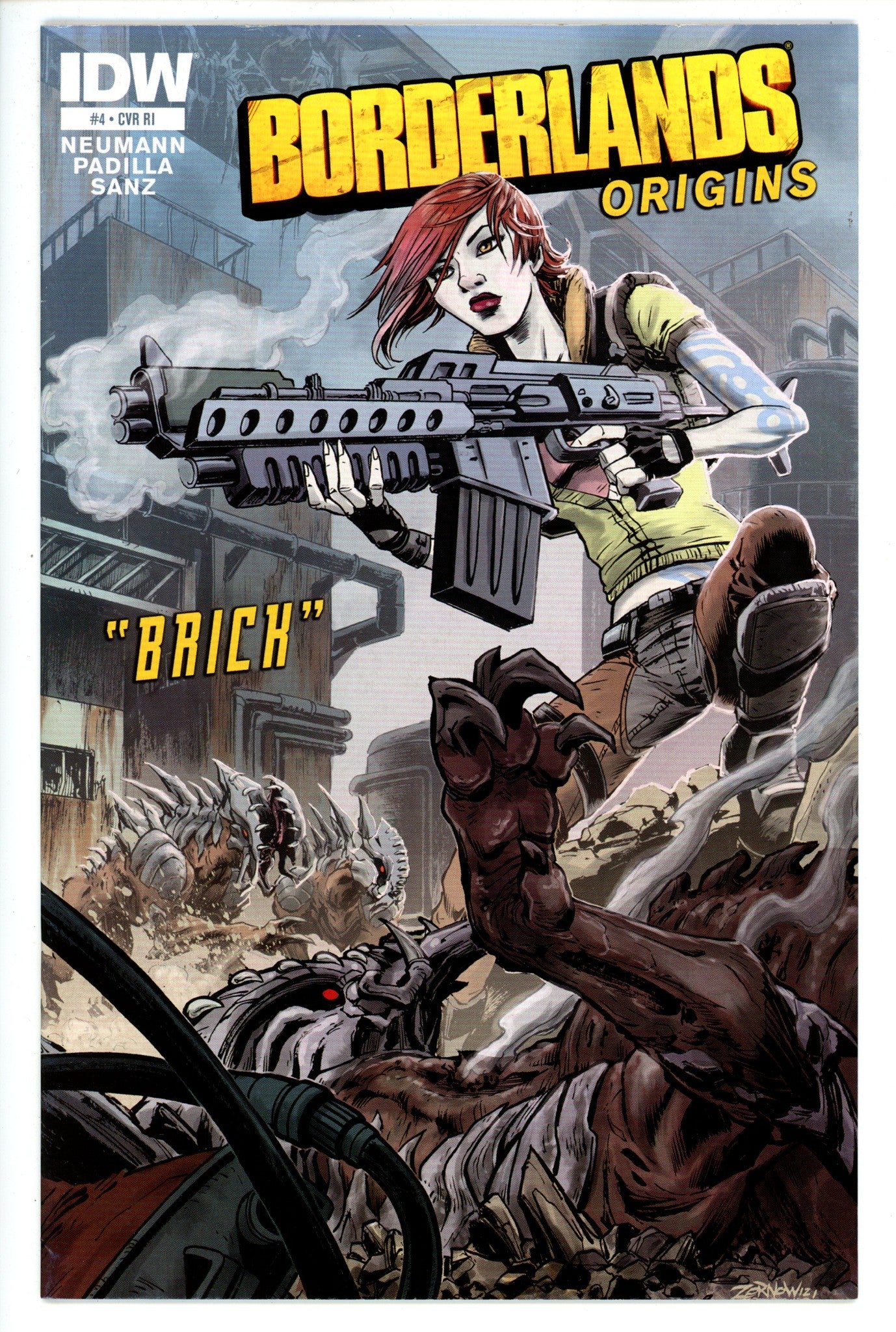 Borderlands Origins 4 Zornow Variant FN+