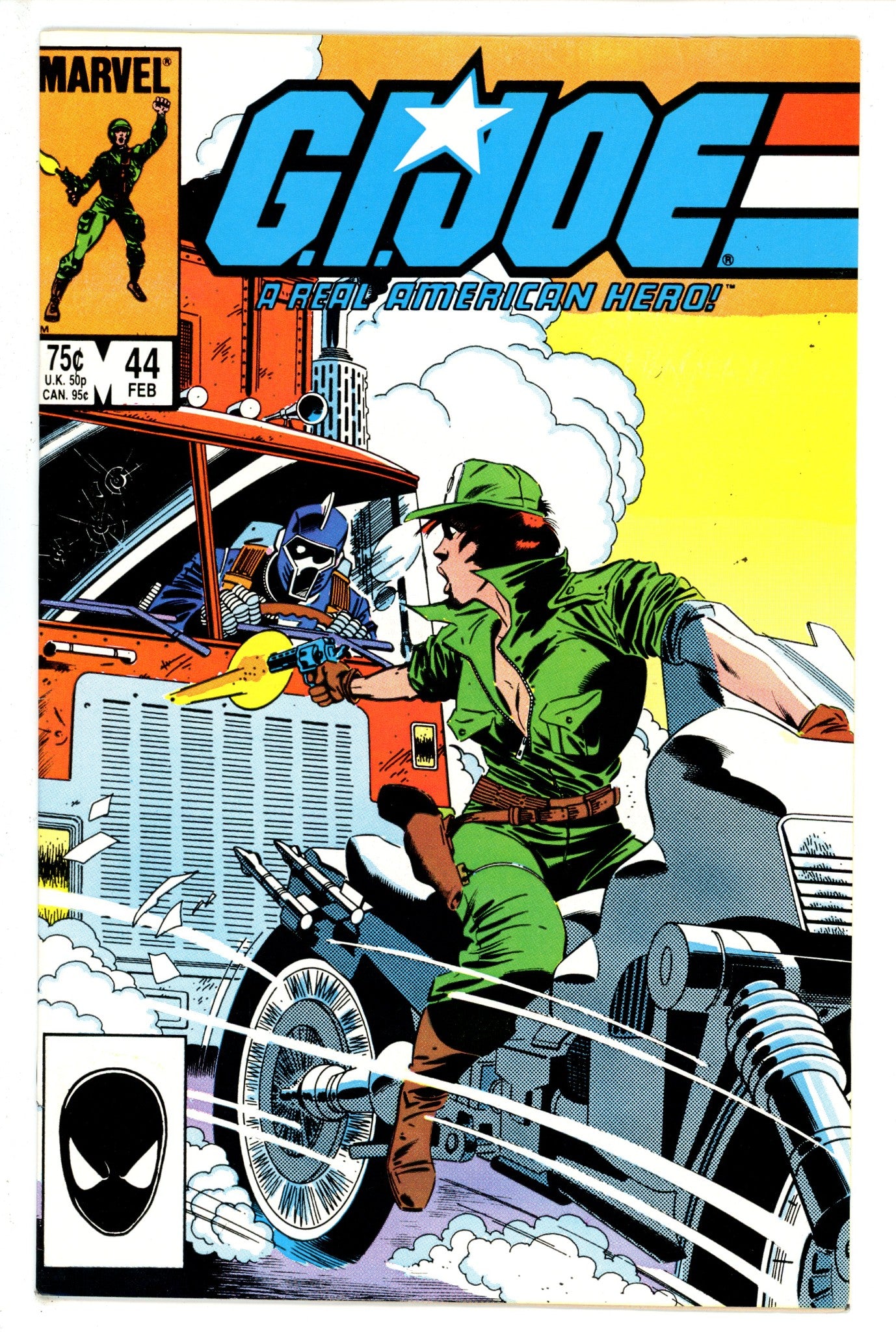 G.I. Joe, A Real American Hero 44 (1986)