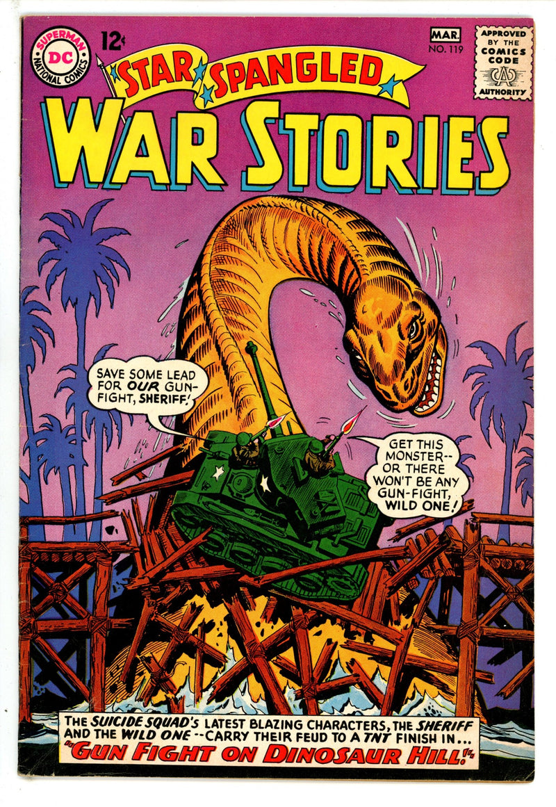 Star Spangled War Stories Vol 1 119 FN+ (1964)