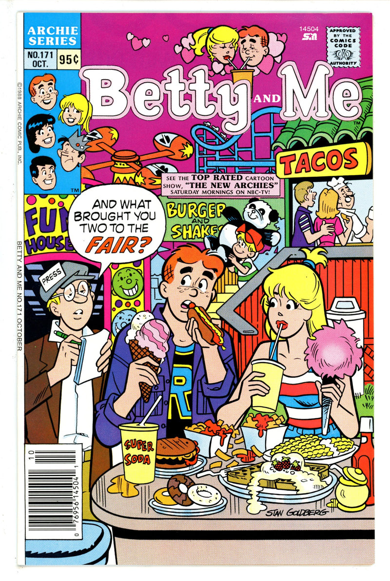 Betty and Me 171 Canadian VF/NM