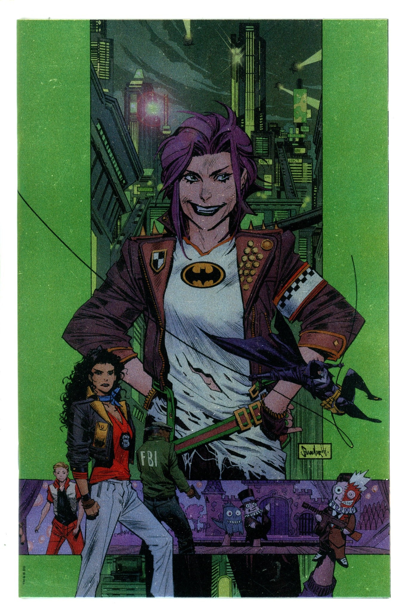 Batman White Knight Presents Generation Joker 1 Murphy Foil Incentive Variant NM+ (2023)