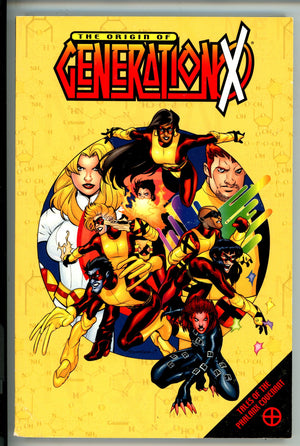 Generation X The Origin of Generation X Corner Crunched TPB