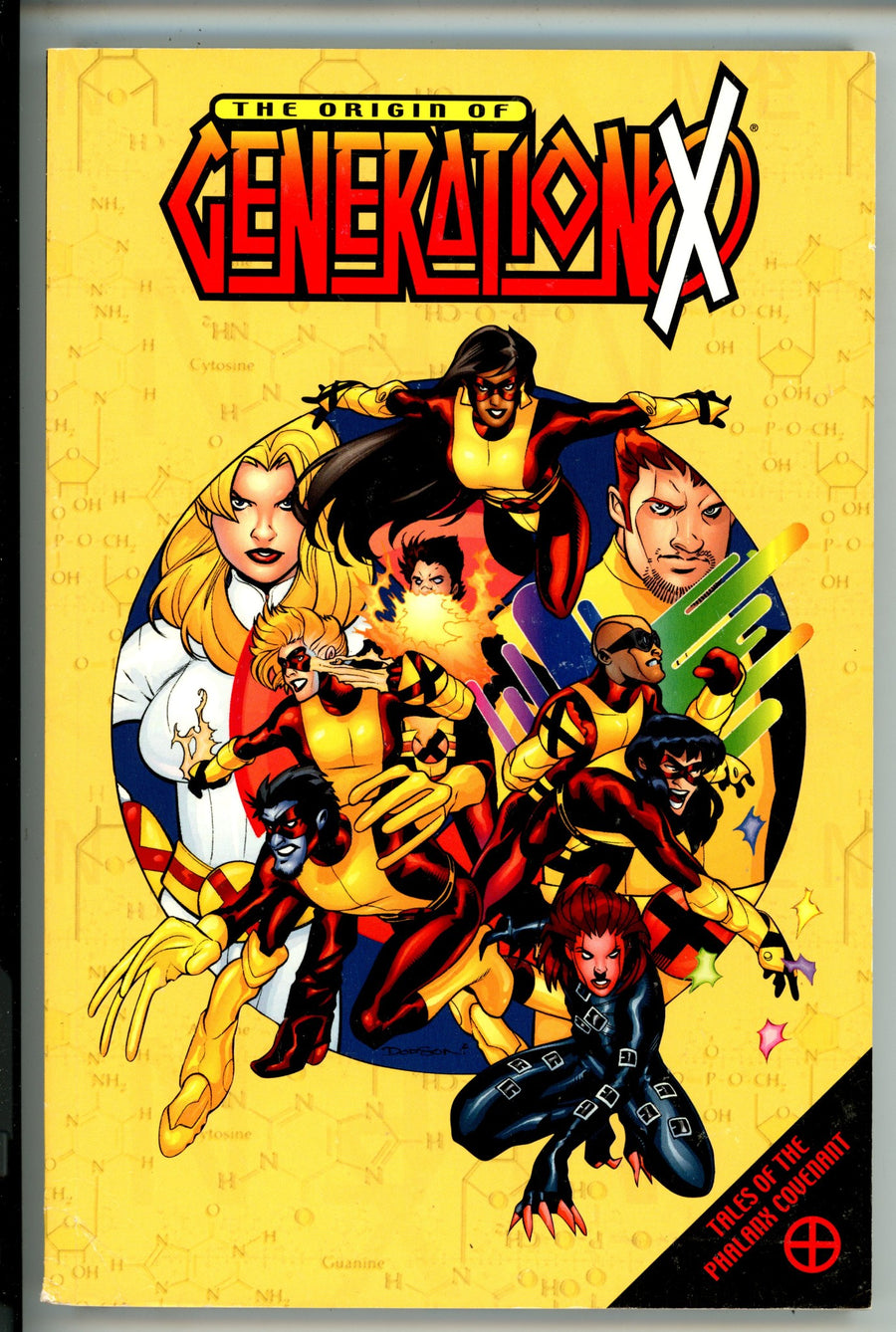Generation X The Origin of Generation X Corner Crunched TPB