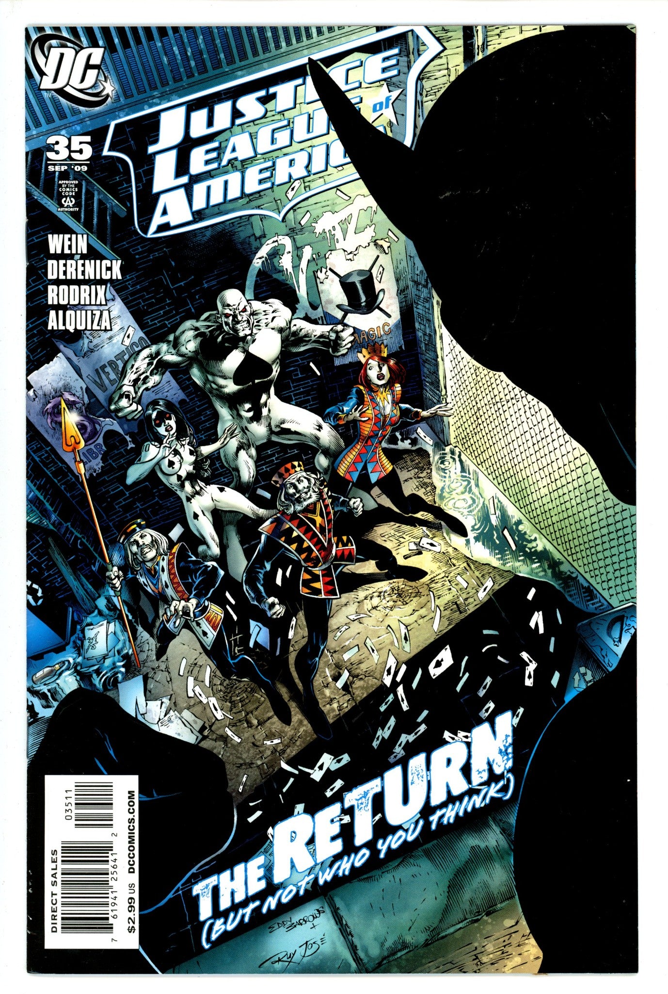 Justice League of America Vol 2 35 (2009)