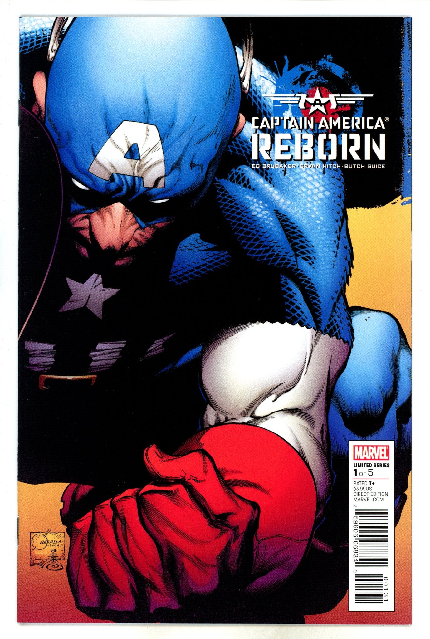 Captain America: Reborn 1 Quesada Variant