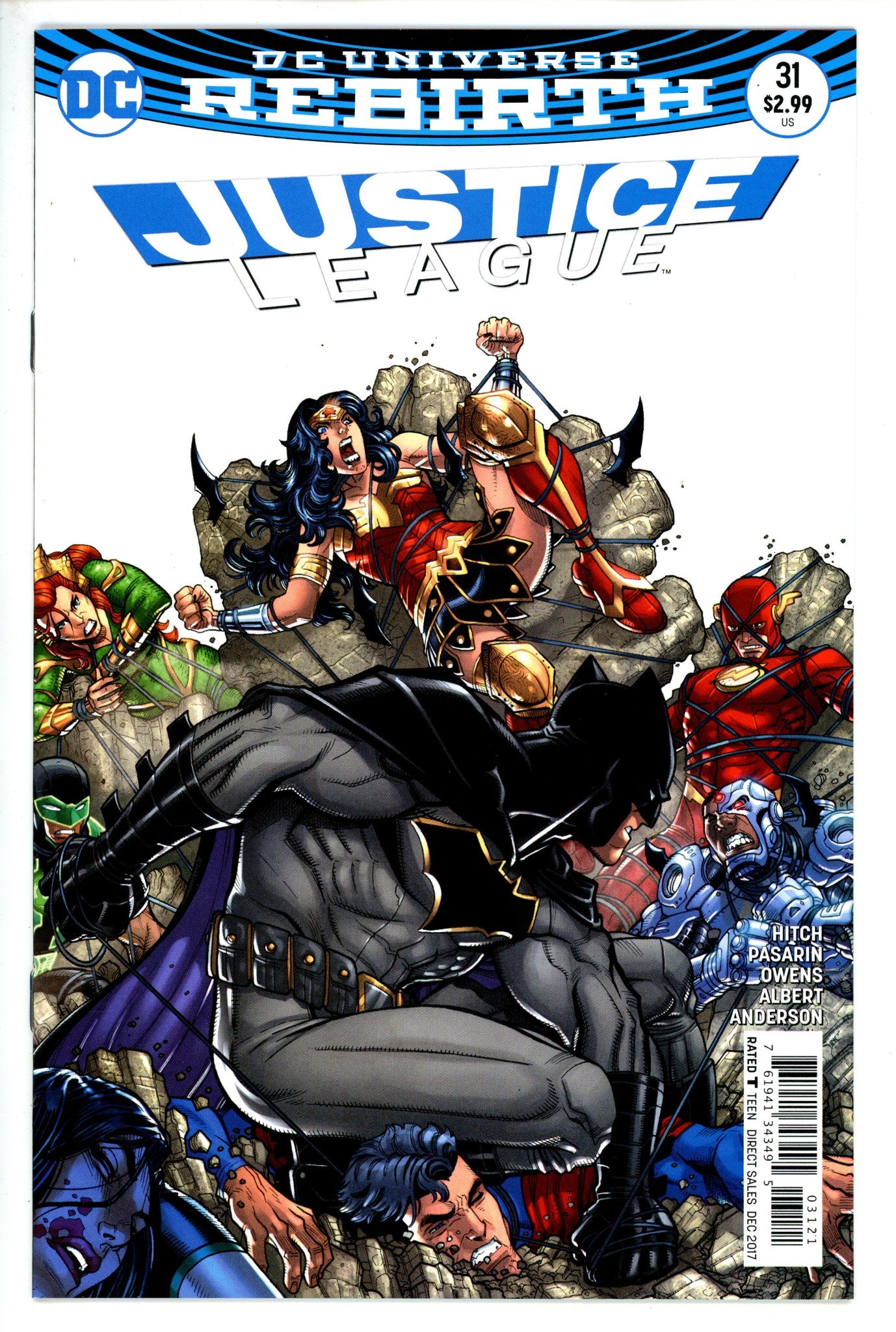 Justice League Vol 2 31 Bradshaw Variant