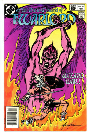 Warlord Vol 1 66 Newsstand (1982)