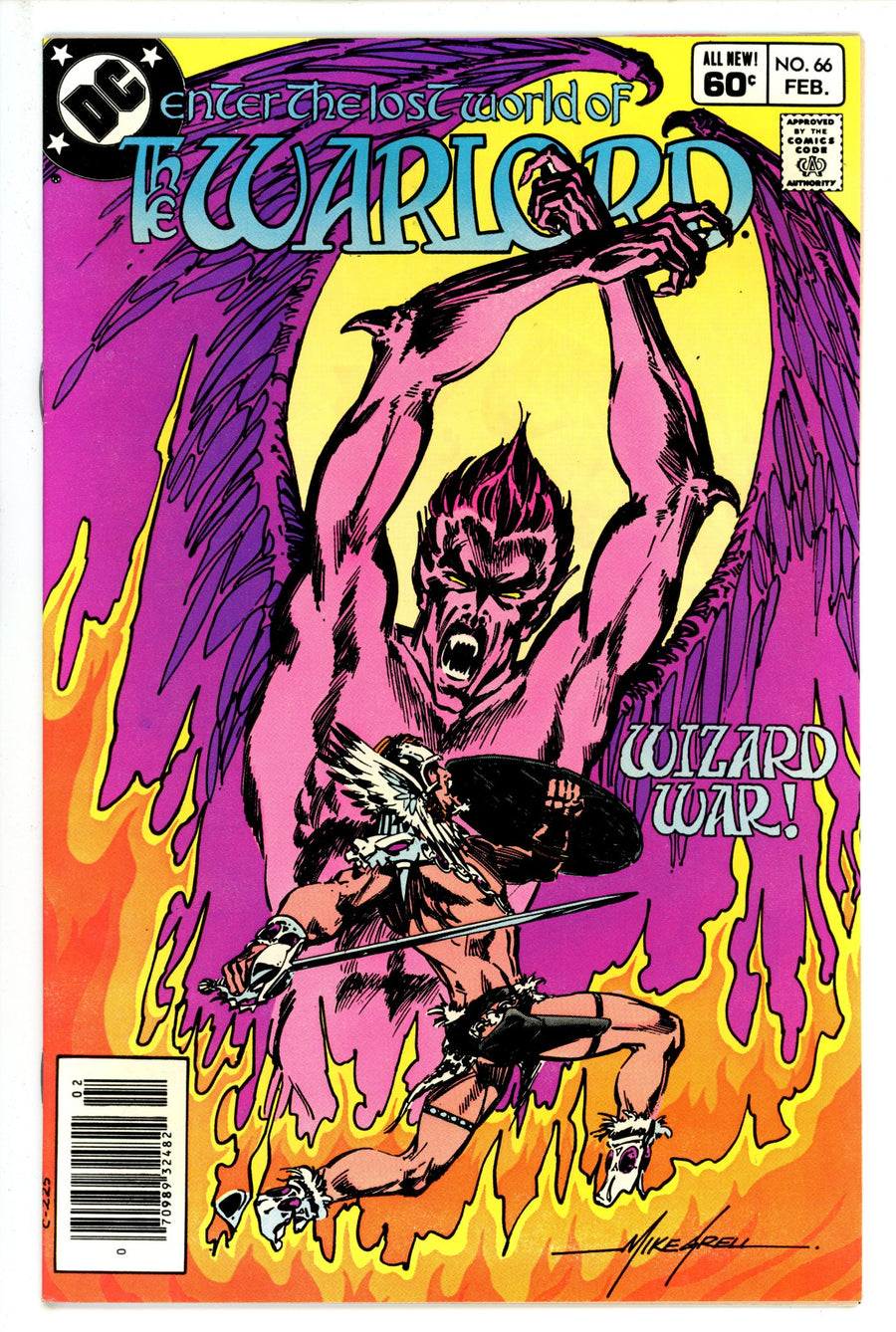 Warlord Vol 1 66 Newsstand (1982)