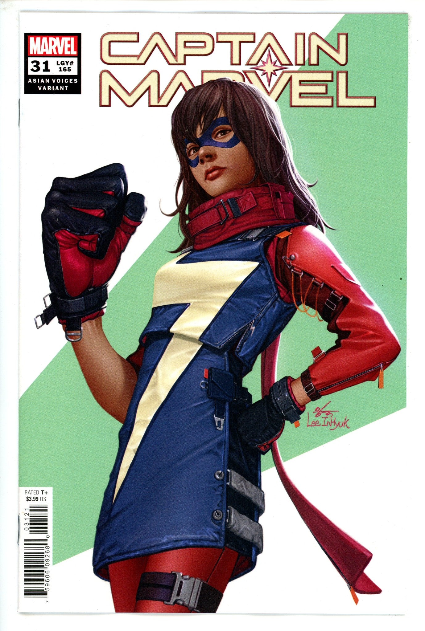 Captain Marvel Vol 11 31 Lee Variant (2021)