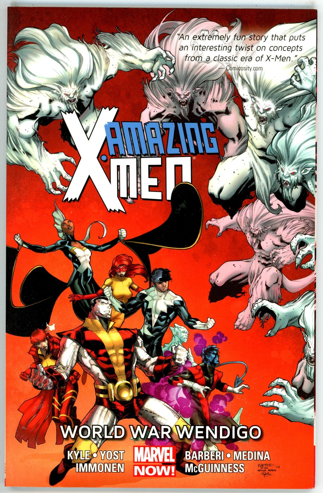 Amazing X-Men Vol 2 World War Wendigo TPB