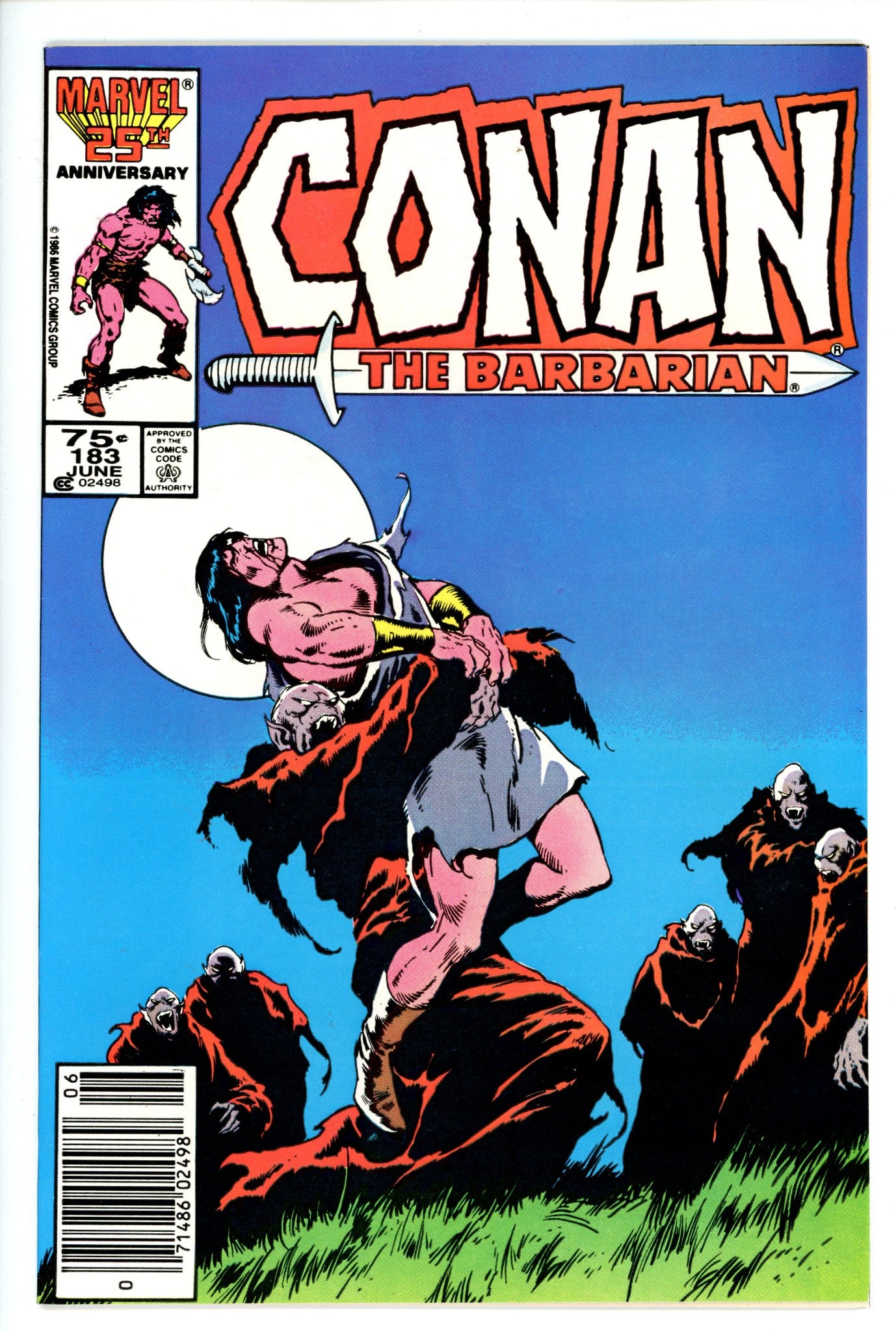 Conan the Barbarian Vol 1 183 Newsstand