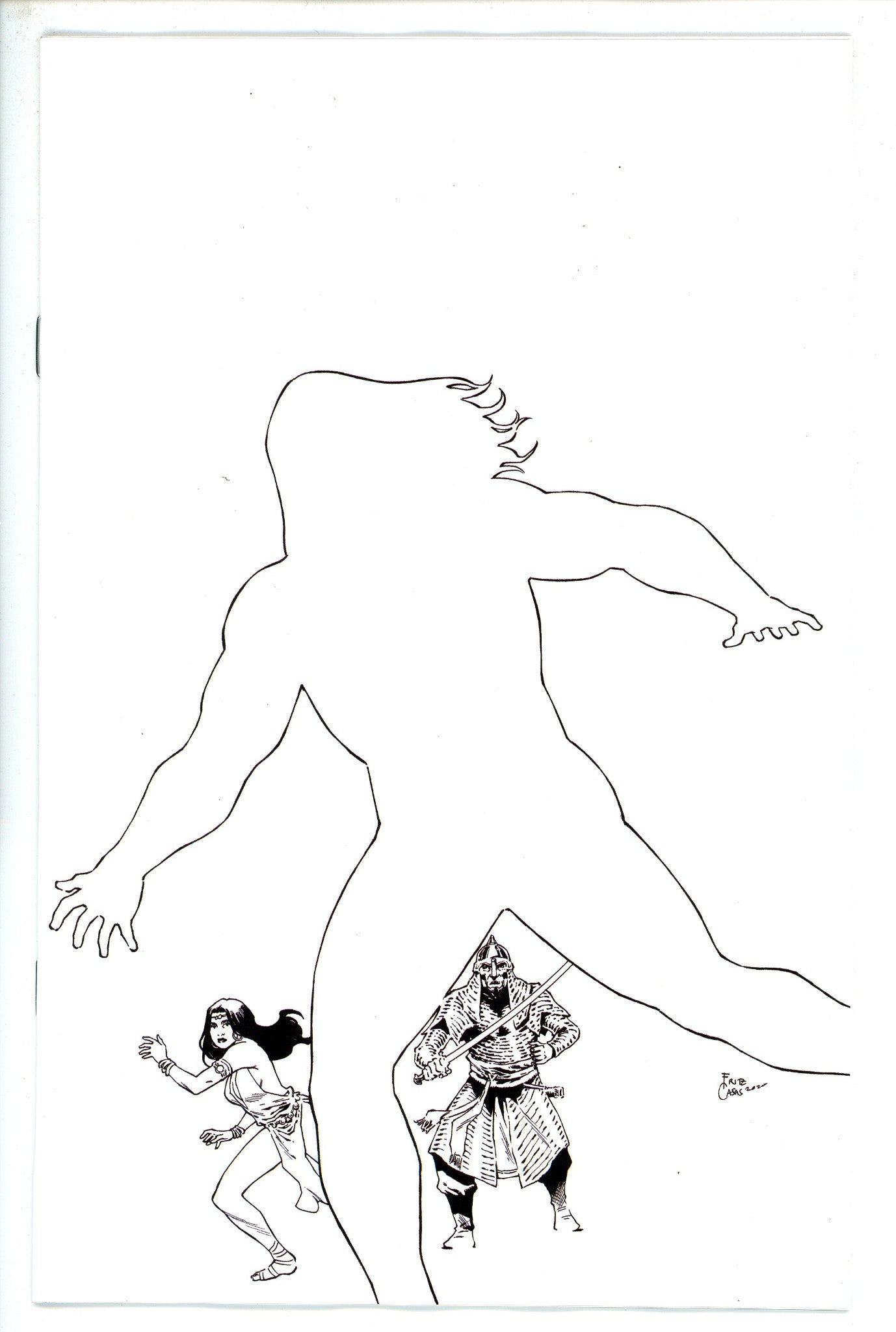 Cimmerian Iron Shadows in Moon 1 Casas Variant 1 IN 50-Ablaze-CaptCan Comics Inc