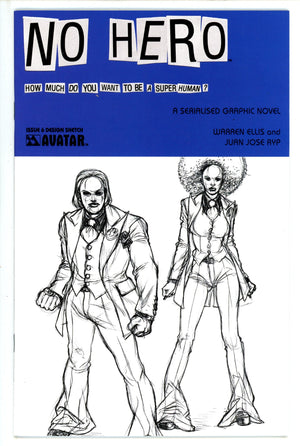 No Hero 6 Ryp Sketch Incentive Variant (2009)
