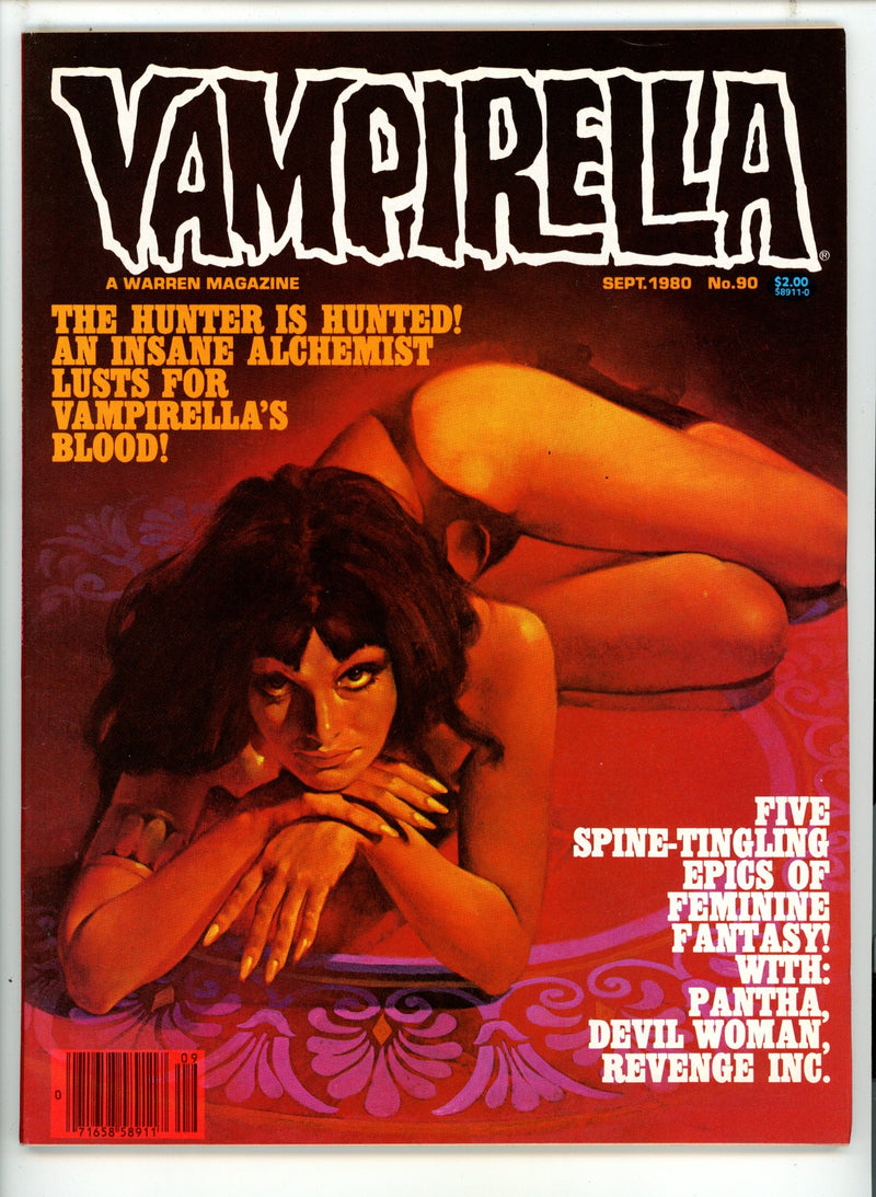 Vampirella Vol 1 90 Canadian Price Variant VF+ (1980)