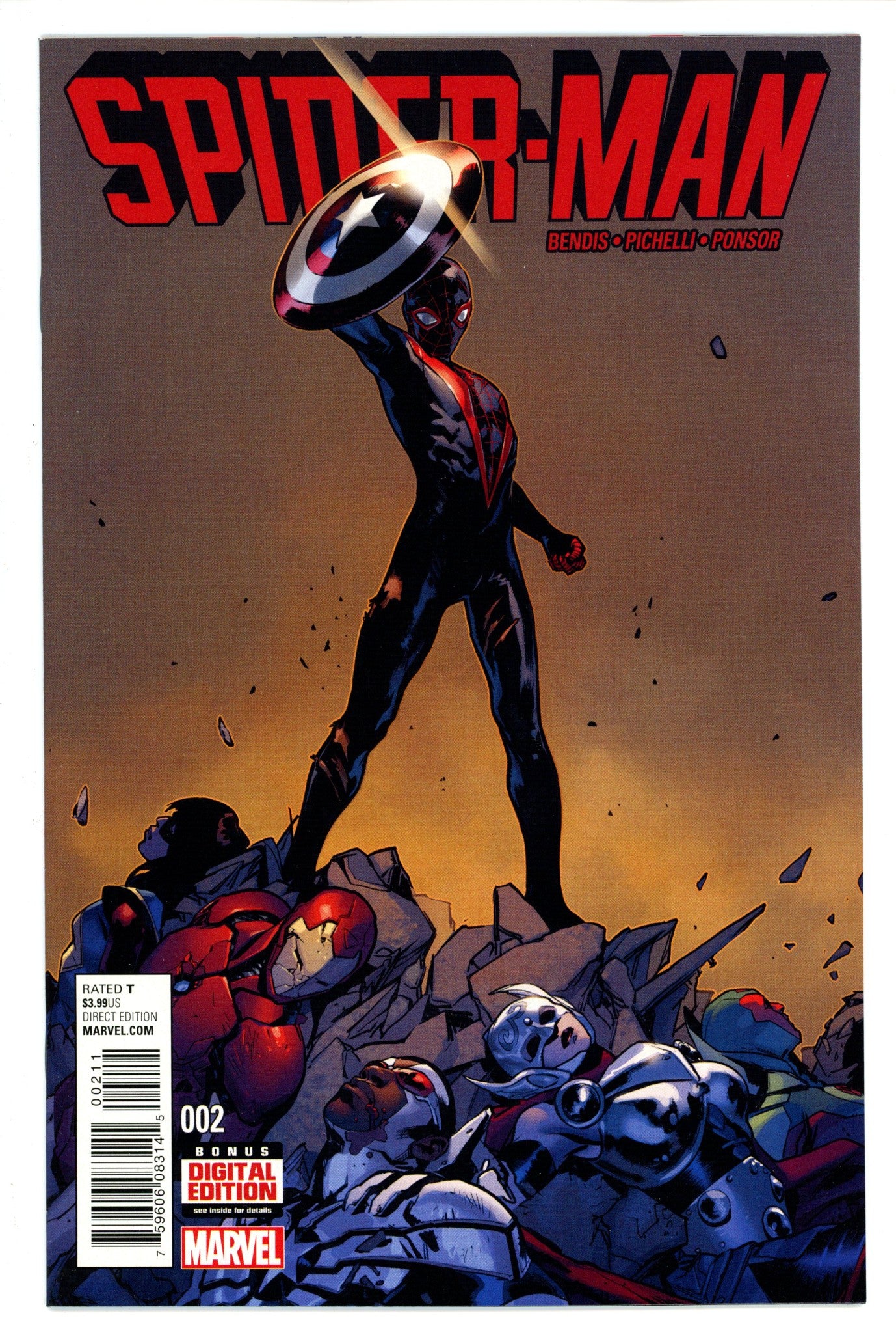 Spider-Man Vol 2 2 NM-