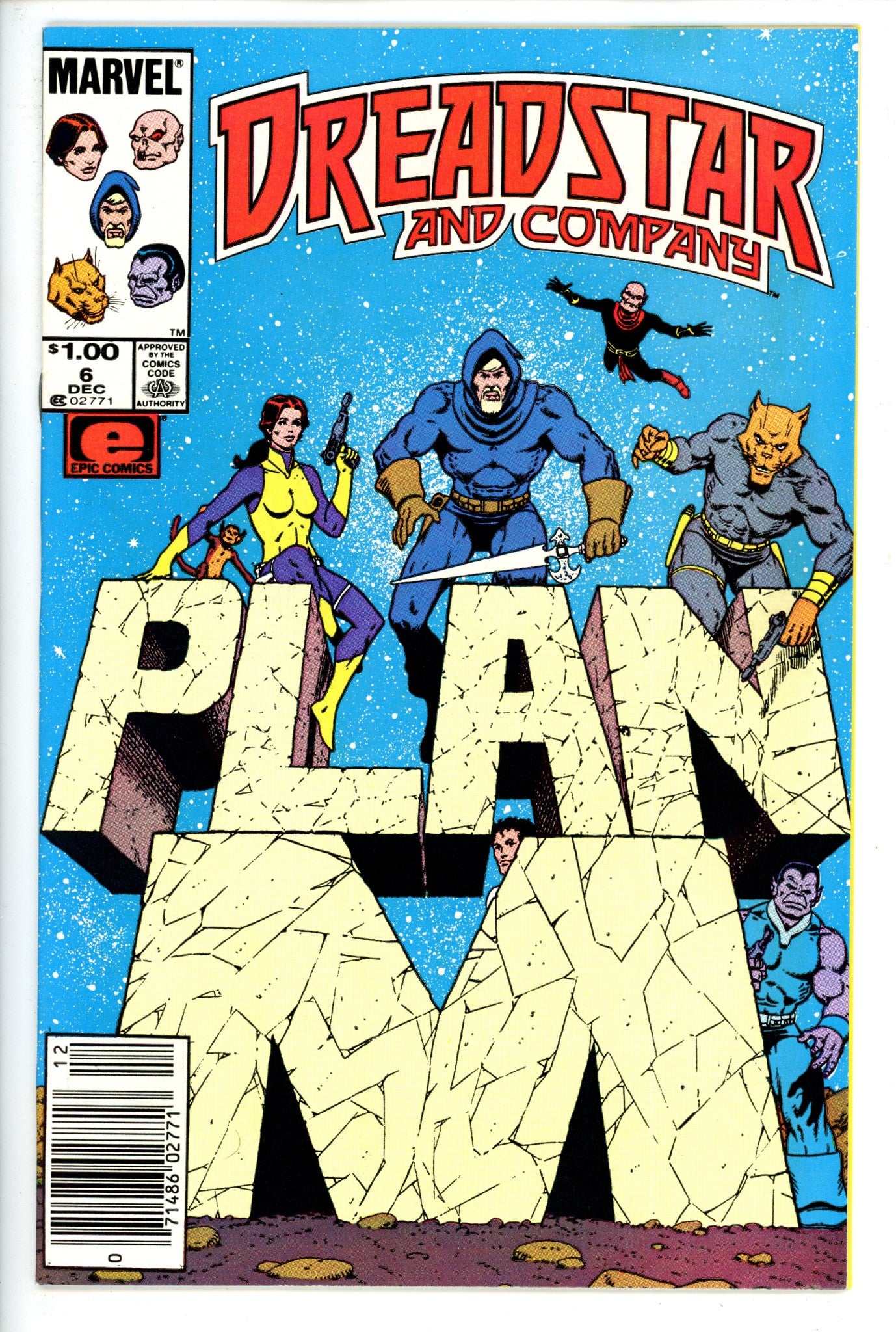 Dreadstar and Company 6 Canadian VF