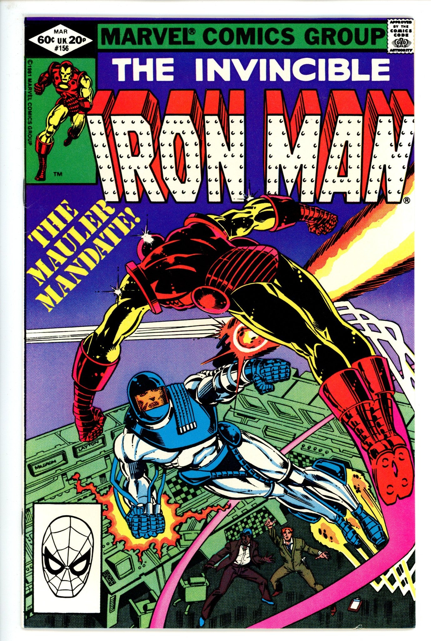 Iron Man Vol 1 156