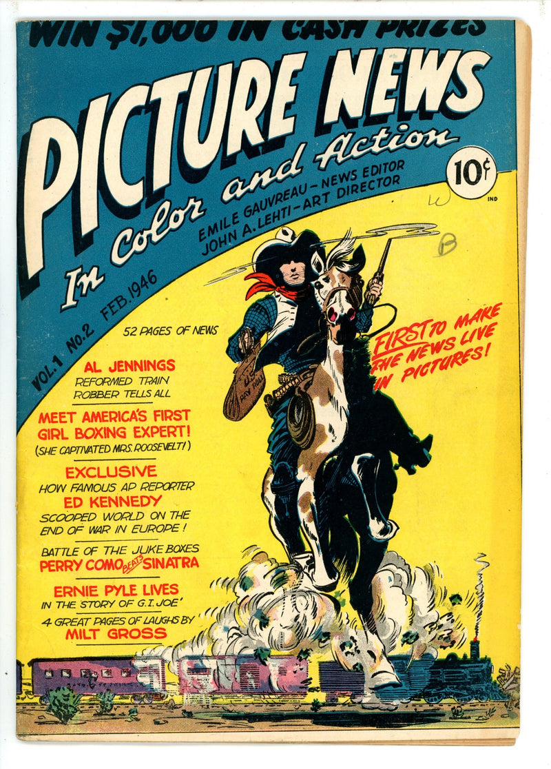 Picture News Vol 1 2 FN/VF (1946)