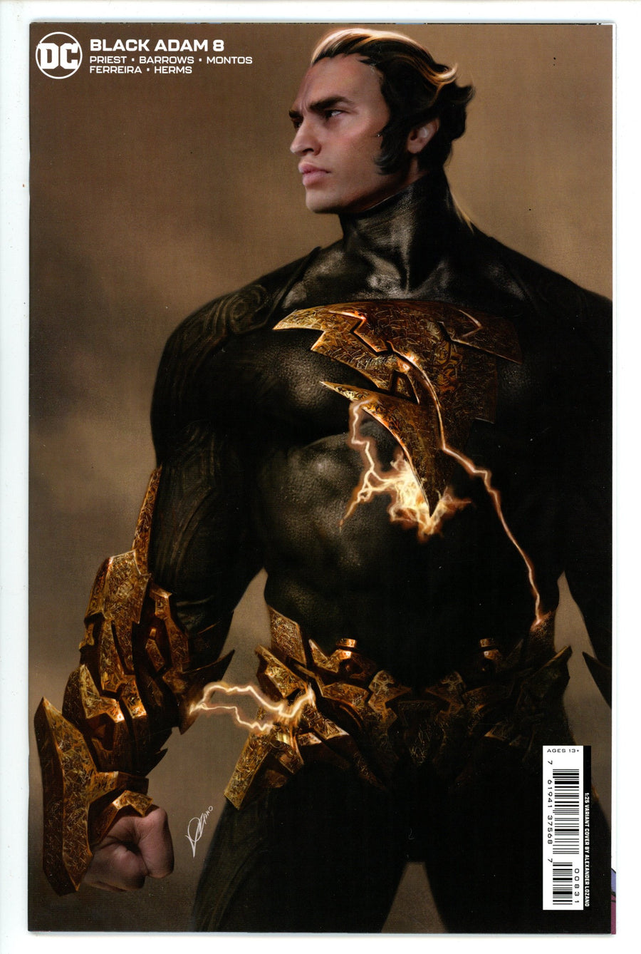 Black Adam 8 Lozano Incentive Variant NM+ (2023)