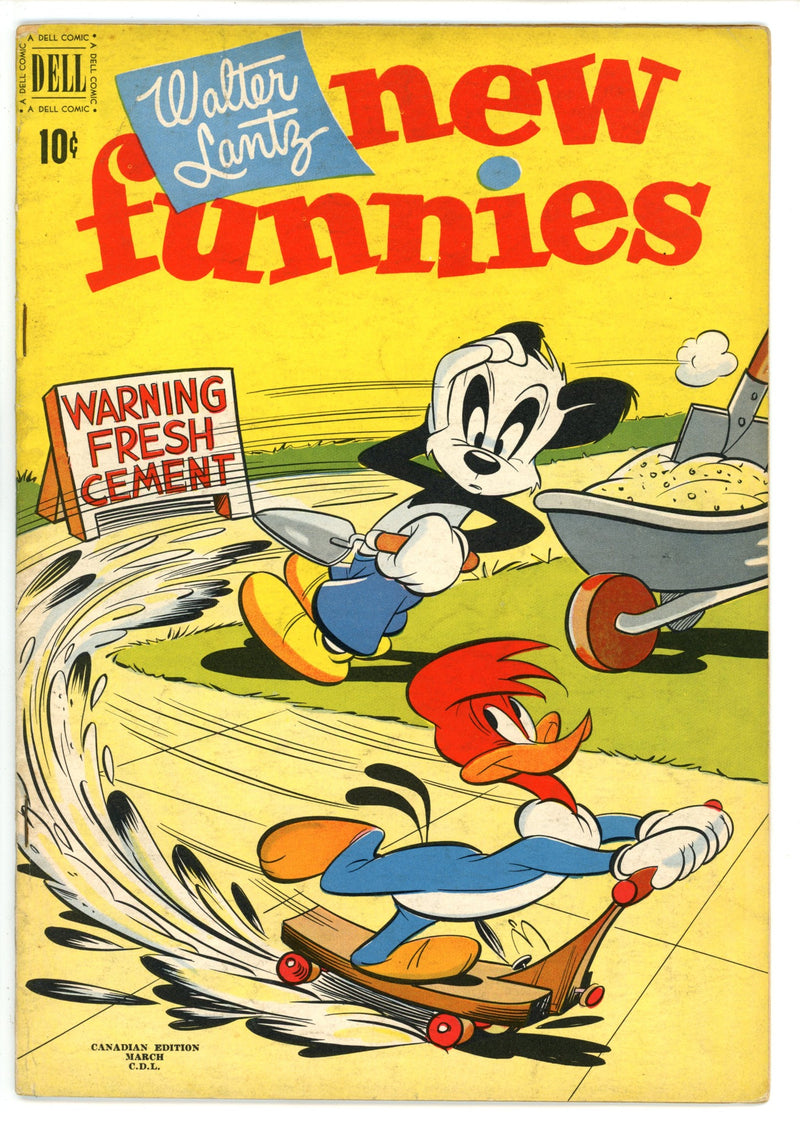 Walter Lantz New Funnies 168 Canadian VG/FN