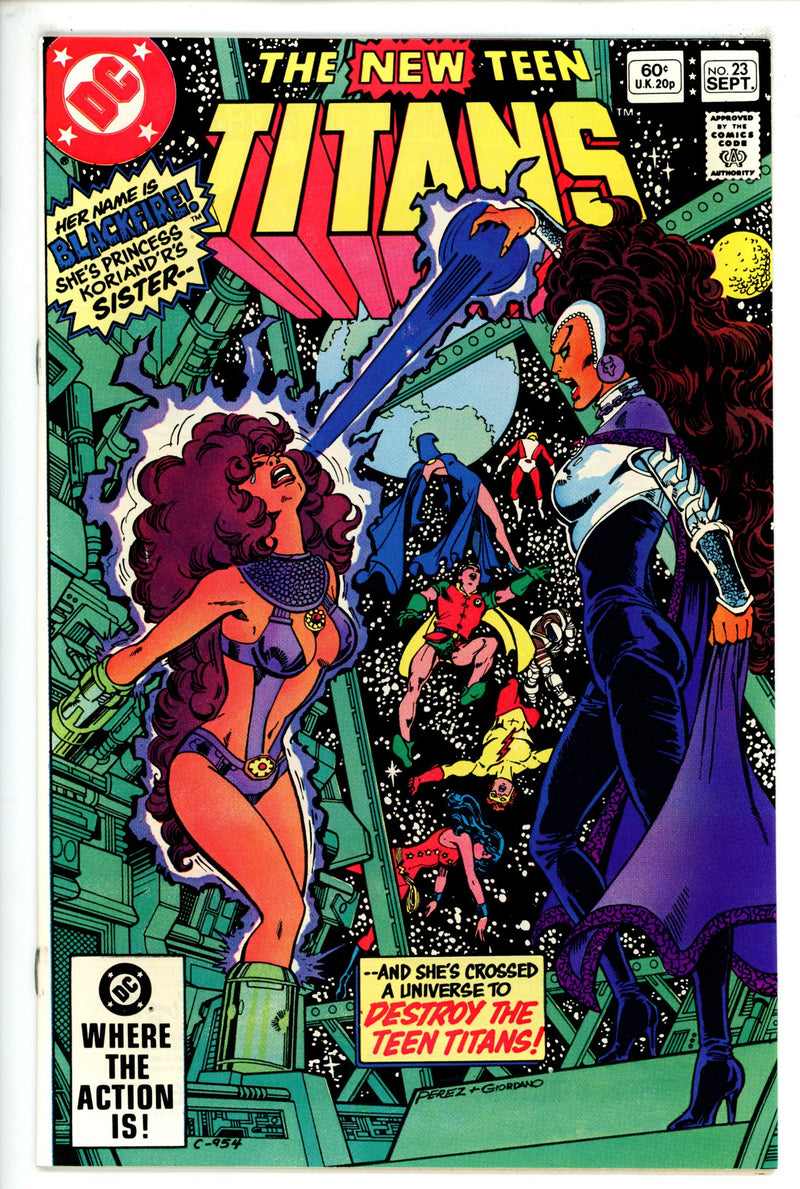 The New Teen Titans Vol 1 23 NM