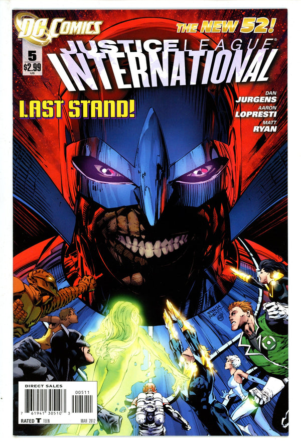 Justice League International 5 (2012)