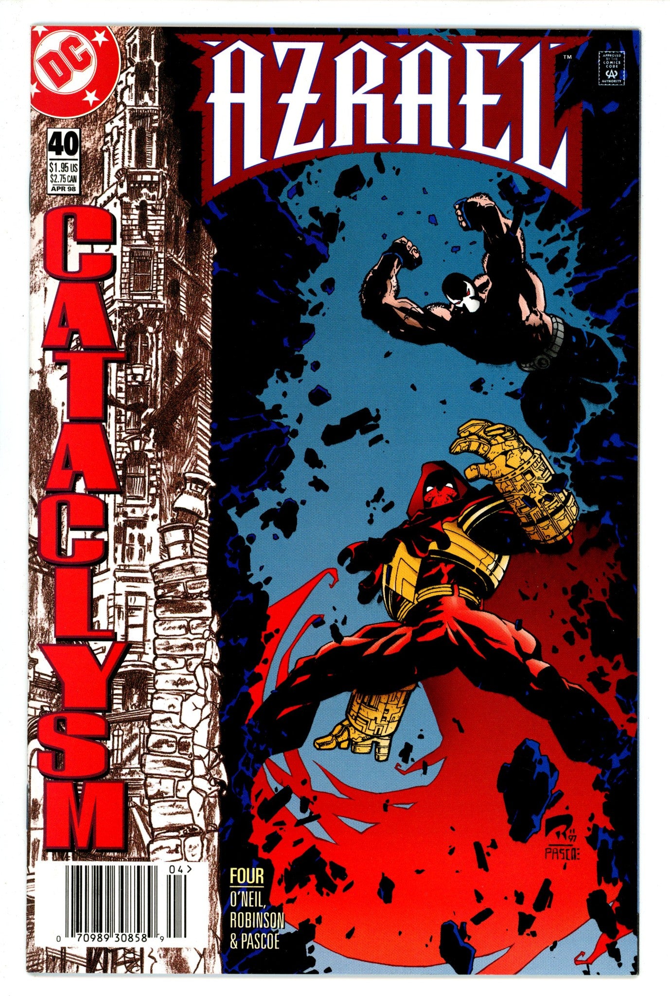 Azrael Vol 1 40 Newsstand (1998)