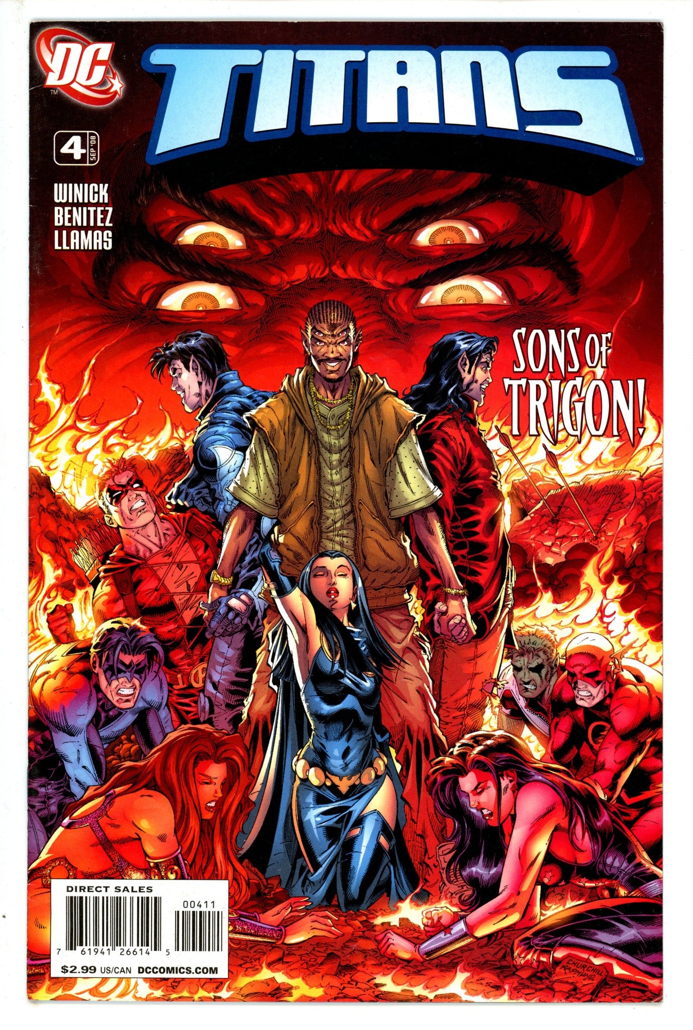 Titans Vol 2 4 (2008)