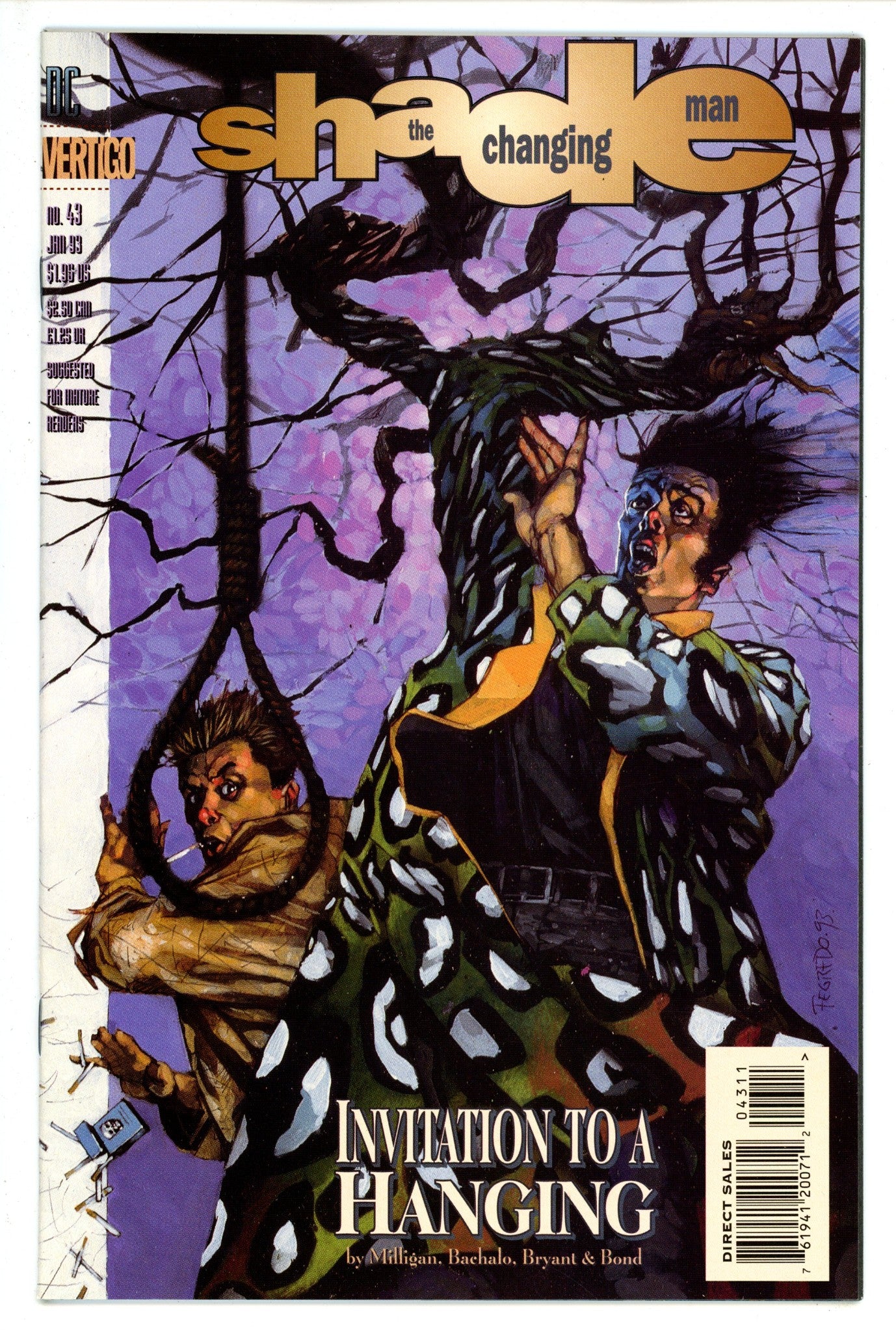 Shade, the Changing Man Vol 2 43 (1993)