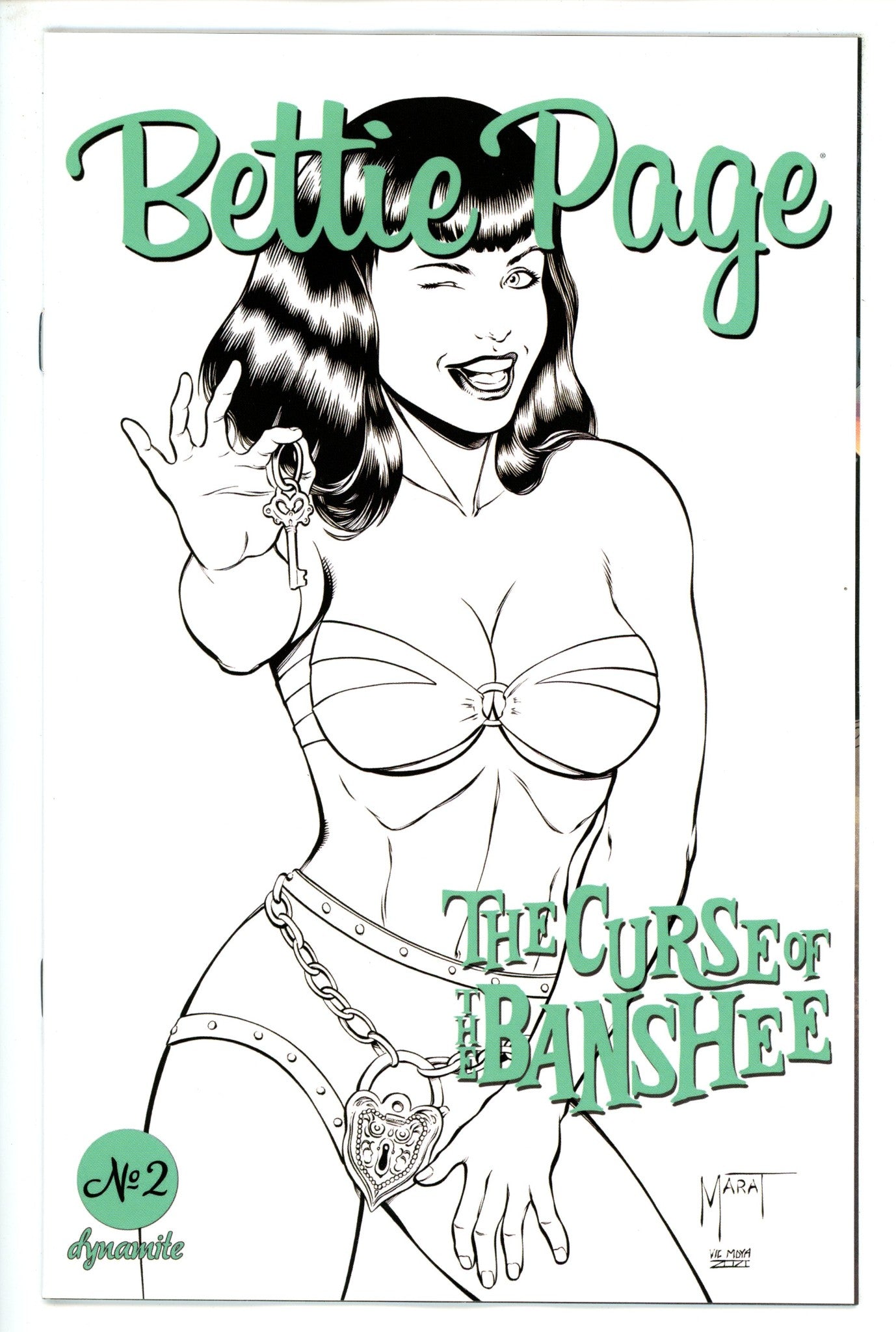 Bettie Page Curse of the Banshee 2 Mychaels Variant