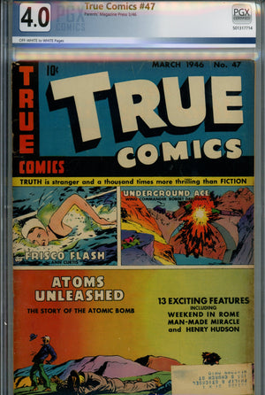 True Comics 47 PGX 4.0