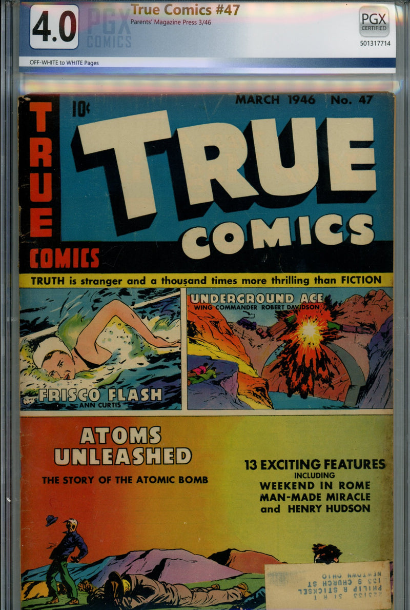 True Comics 47 PGX 4.0