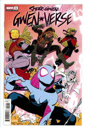 Spider-Gwen Gwenverse 1 Romero Variant NM