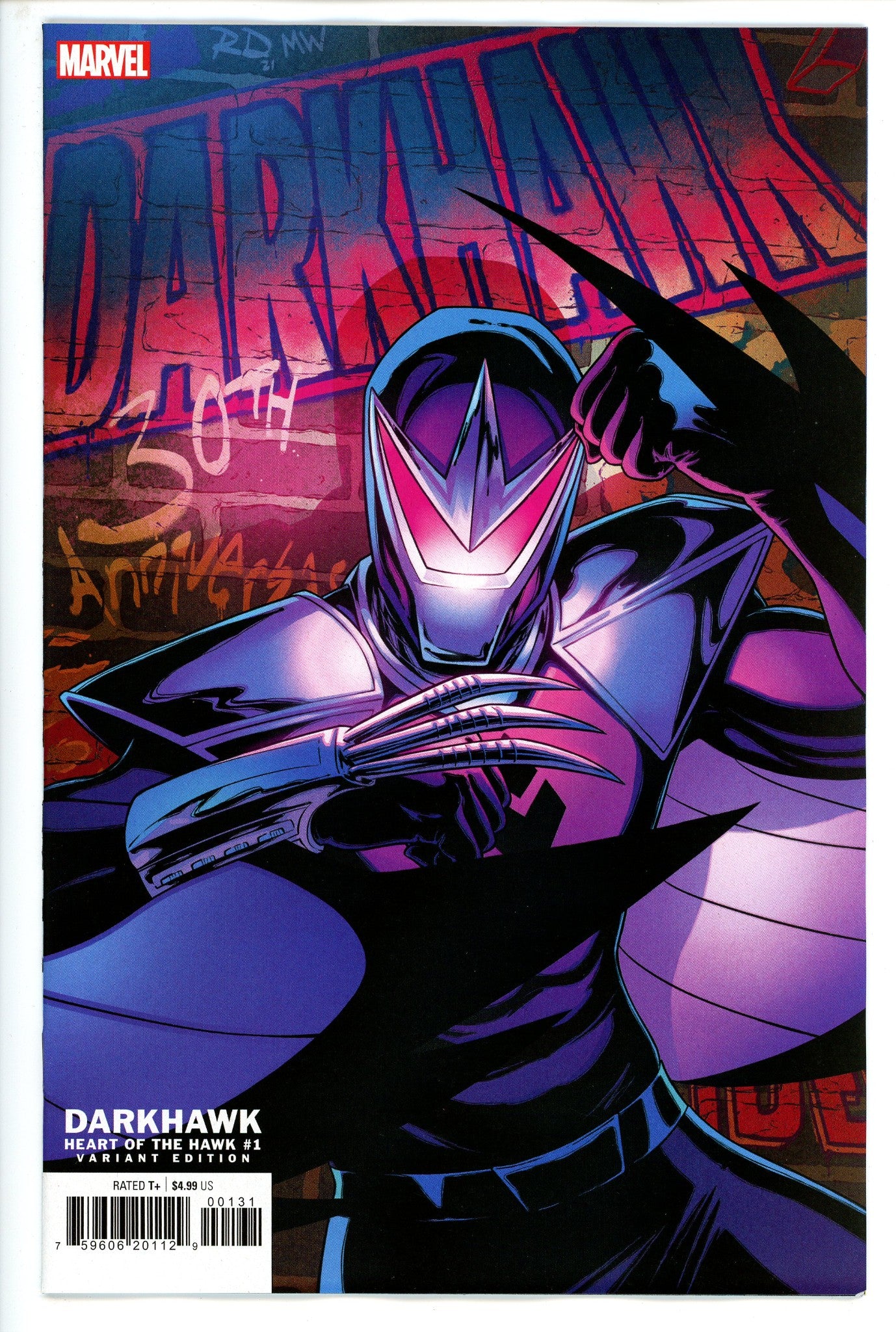 Darkhawk Heart of Hawk 1 Dauterman Variant-CaptCan Comics Inc-CaptCan Comics Inc