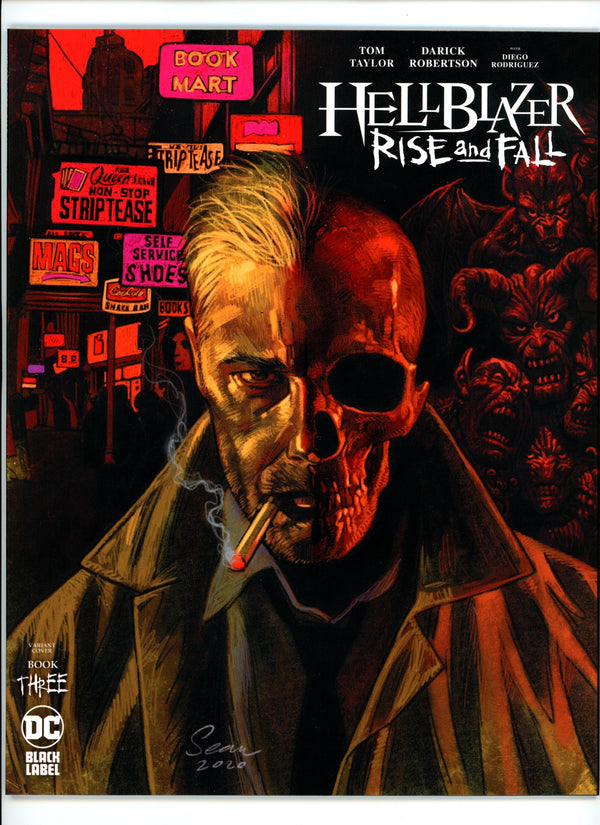 Hellblazer: Rise and Fall 3 Phillips Variant