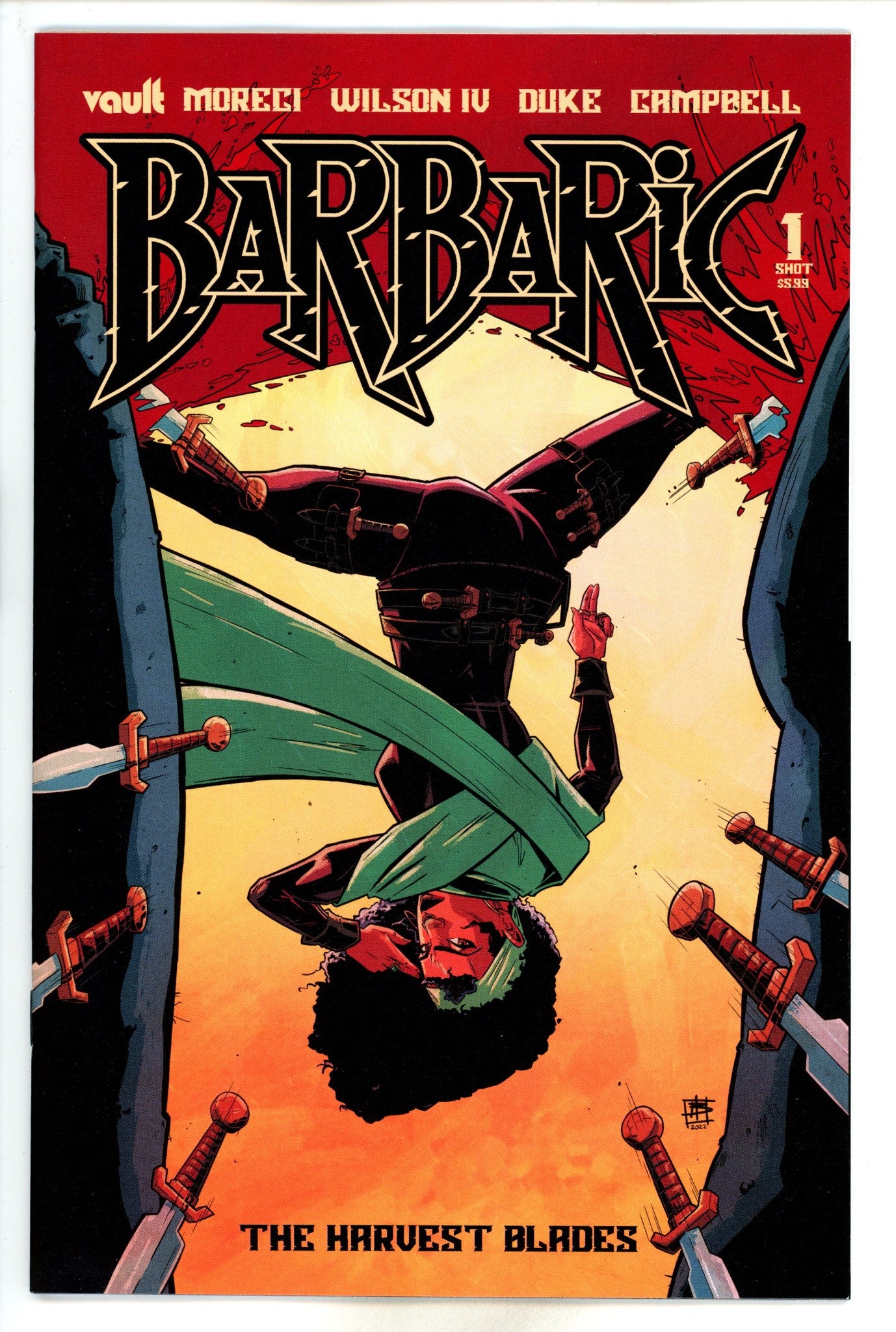 Barbaric Harvest Blades 1 Hennessy Variant NM+