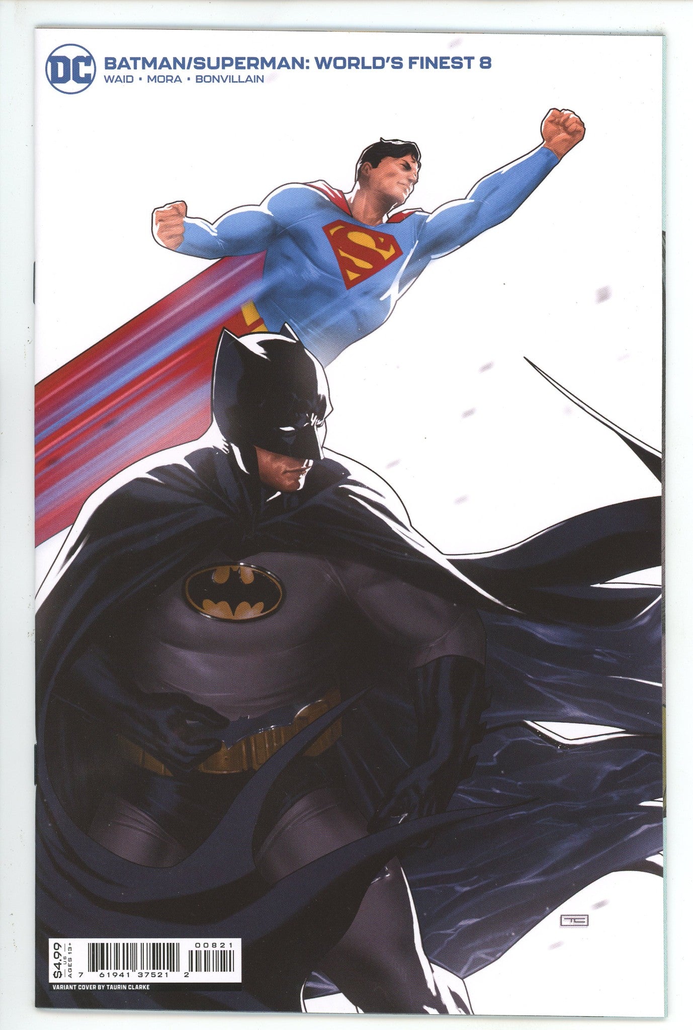 Batman / Superman Worlds Finest 8 Clarke Variant (2022)