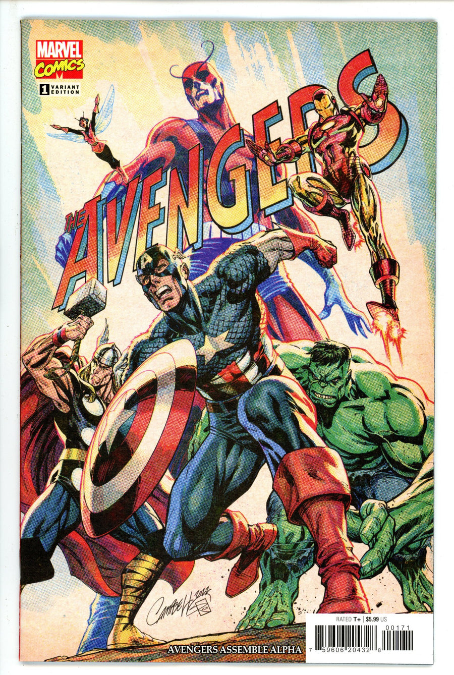 Avengers Assemble Alpha 1 Campbell Retro Variant VF/NM
