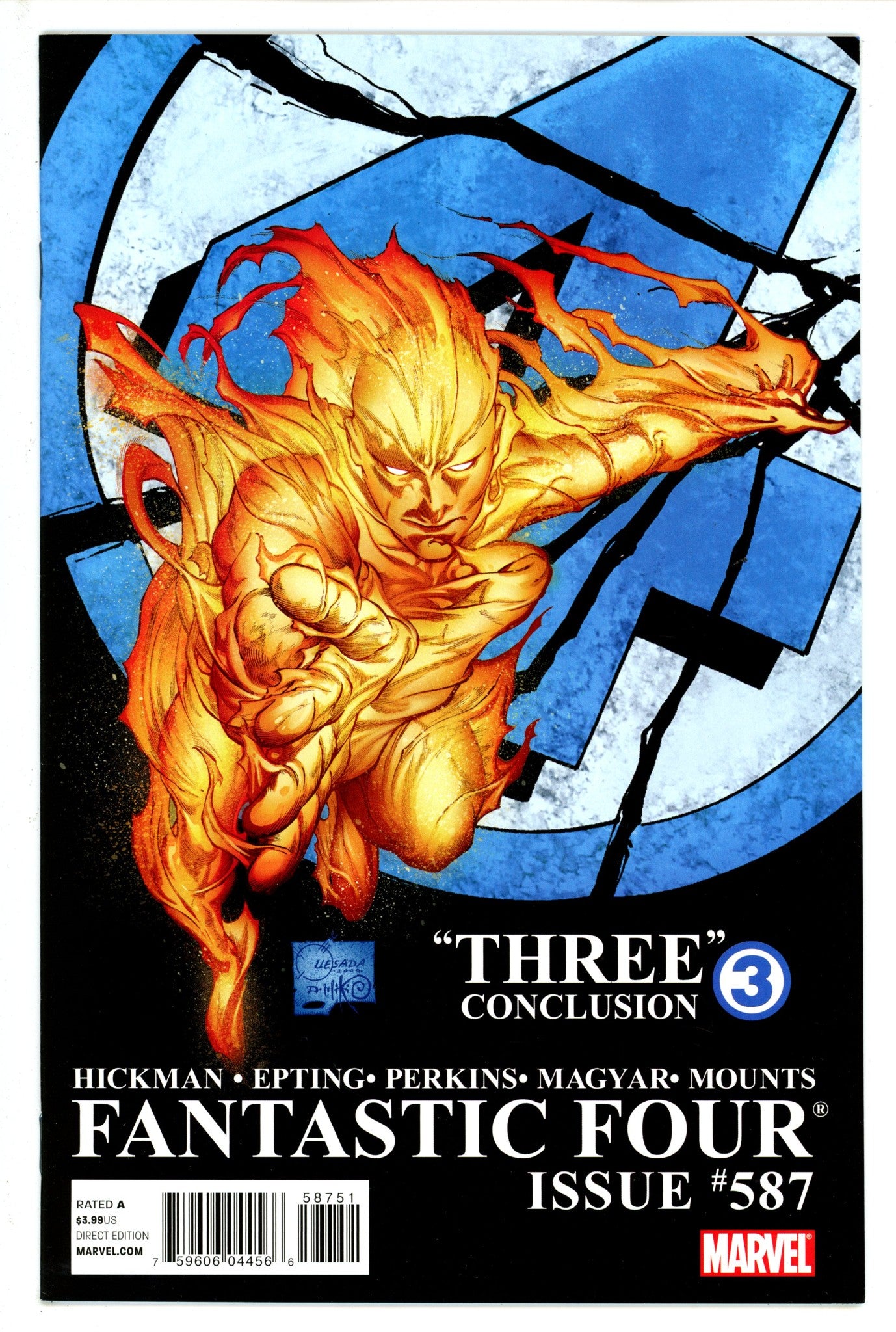 Fantastic Four Vol 3 587 2Nd Print (2011)