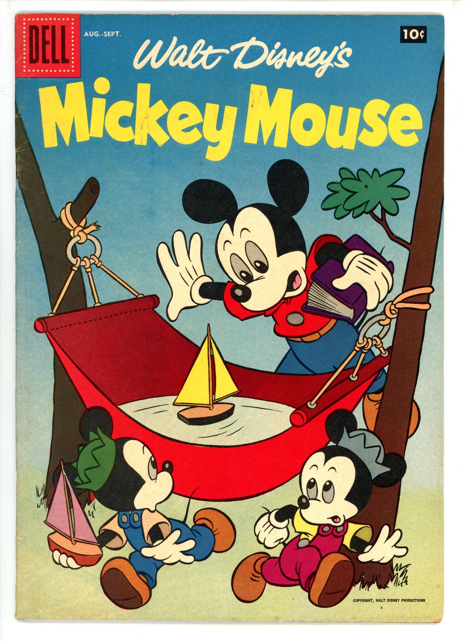 Mickey Mouse 55 FN- (1957)