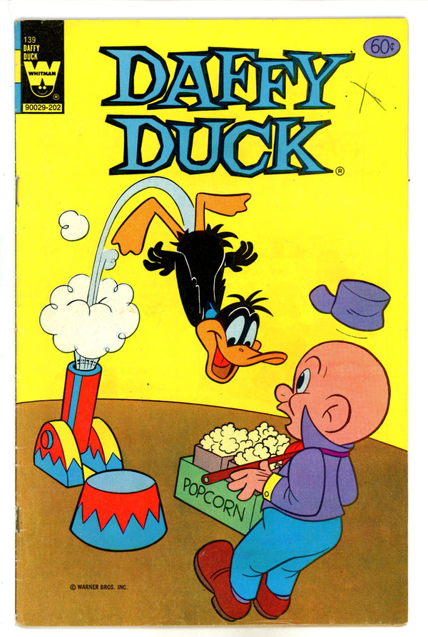Daffy Duck 139 Whitman Yellow Logo