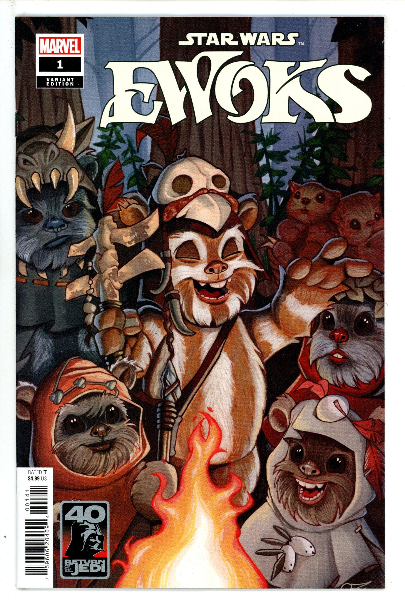 Star Wars Return Of The Jedi Ewoks 1 Zullo Variant (2023)