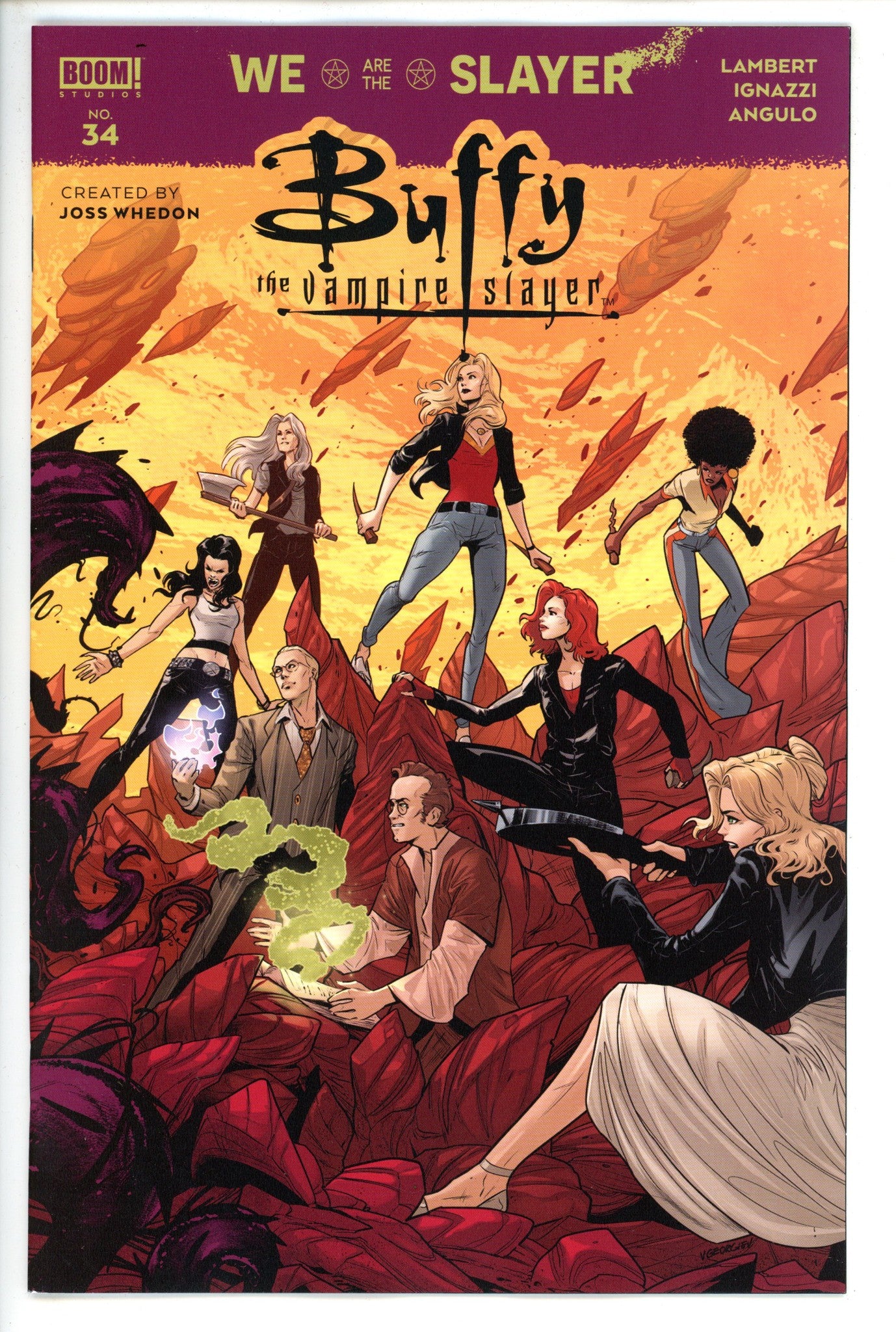 Buffy the Vampire Slayer 34 Georgiev Variant (2022)