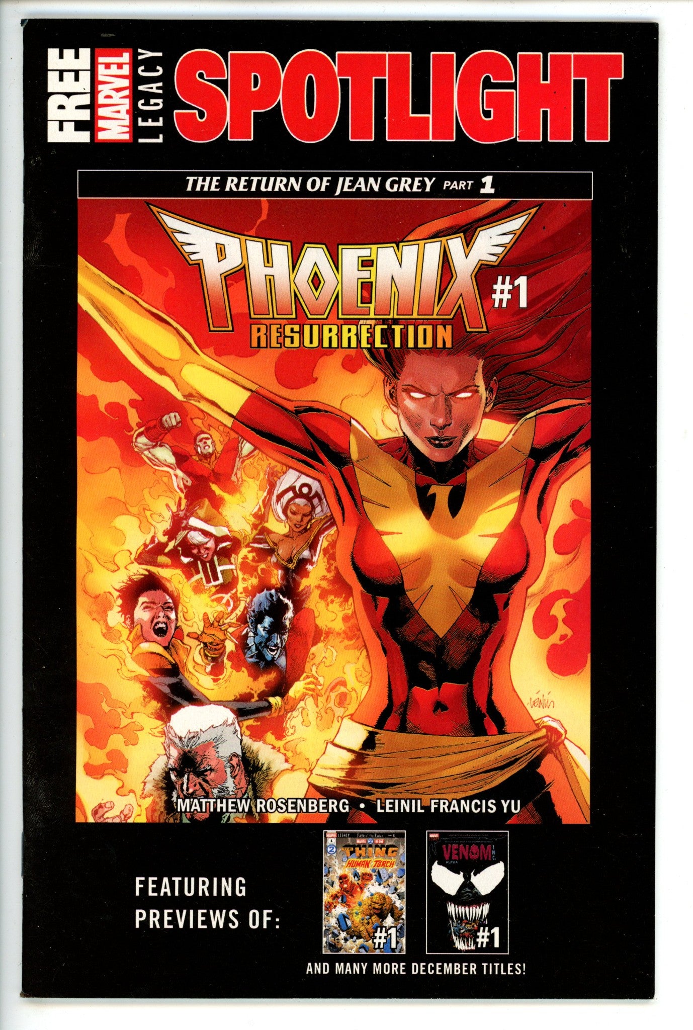 Legacy Free Previews Spotlight 1