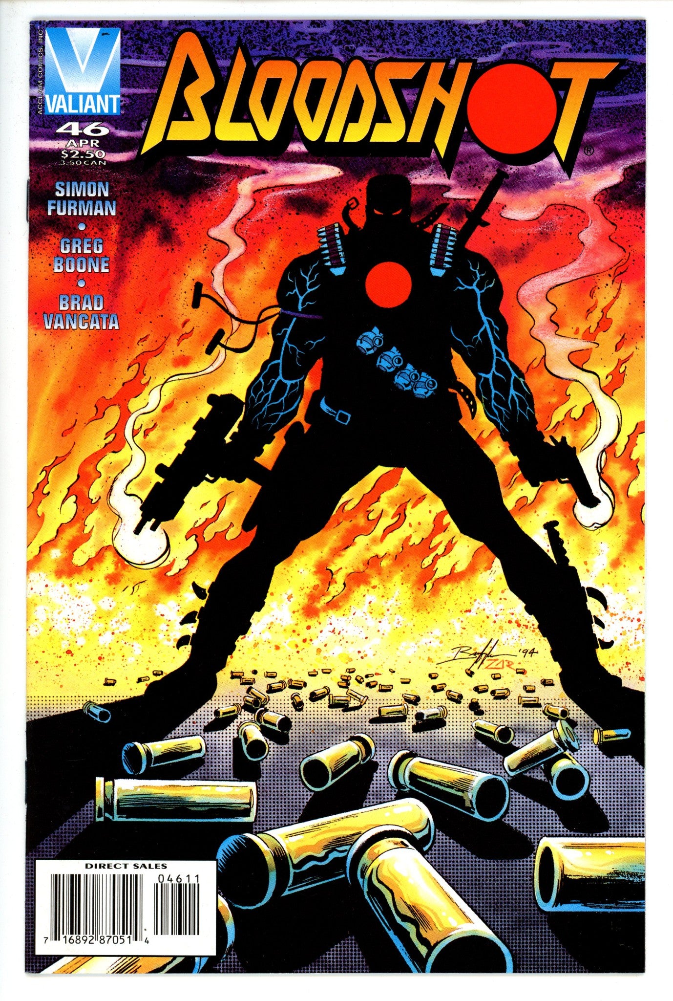 Bloodshot Vol 1 46 NM