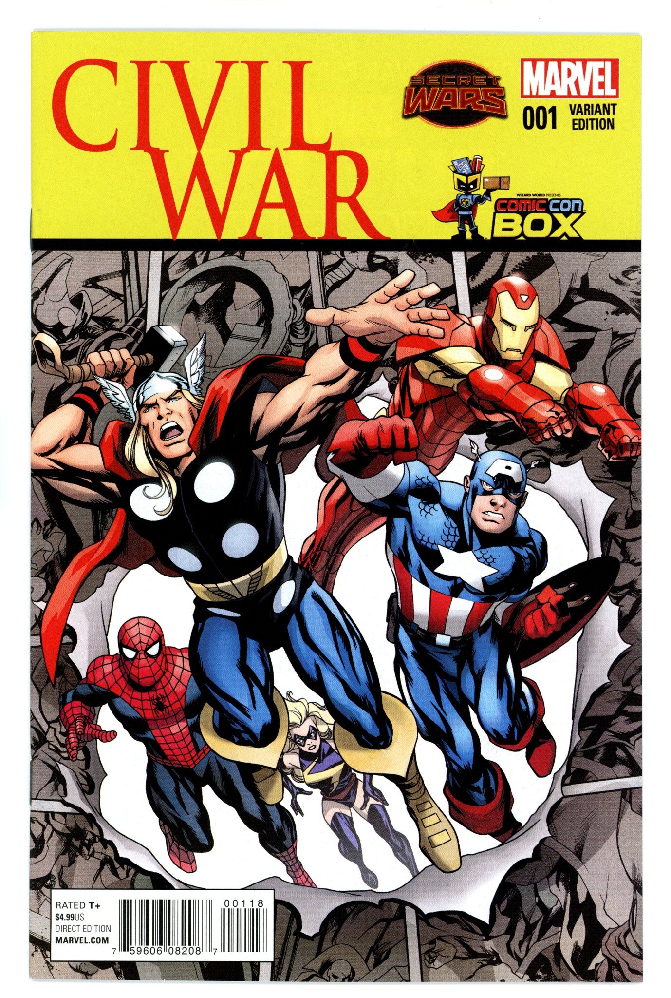 Civil War Vol 2 1 McKone Variant