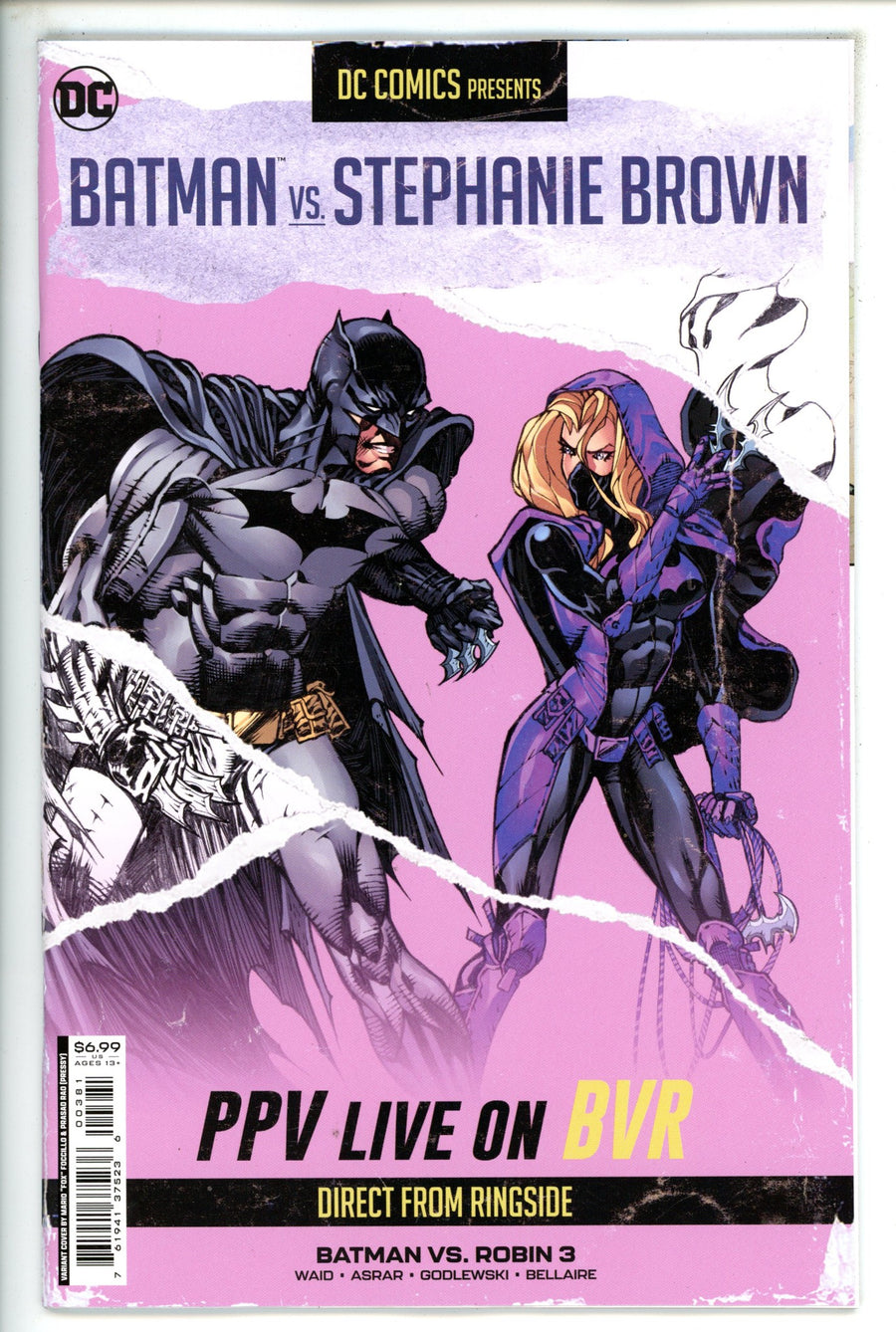 Batman vs Robin 3 Foccillo Variant (2022)