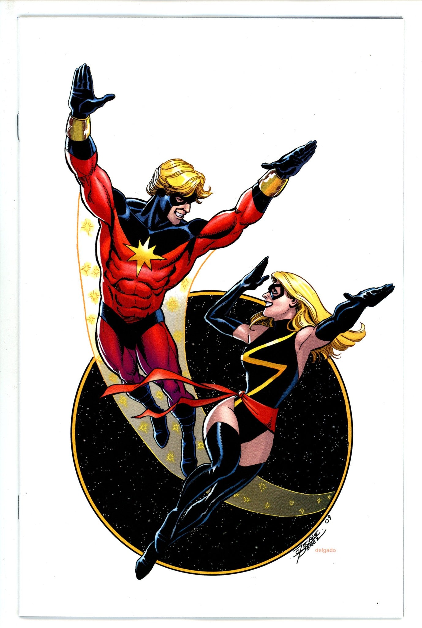 Captain Marvel Dark Tempest 1 Perez Virgin Incentive Variant NM- (2023)